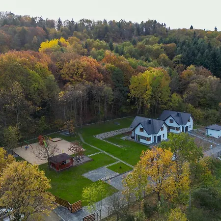 Holiday home Kamieniec - Luksus W Sercu Natury Z Jacuzzi, Sauna I Boiskiem, Dwa Duze Marcyporeba