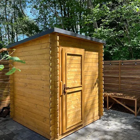 Holiday home Kamieniec - Luksus W Sercu Natury Z Jacuzzi, Sauna I Boiskiem, Dwa Duze